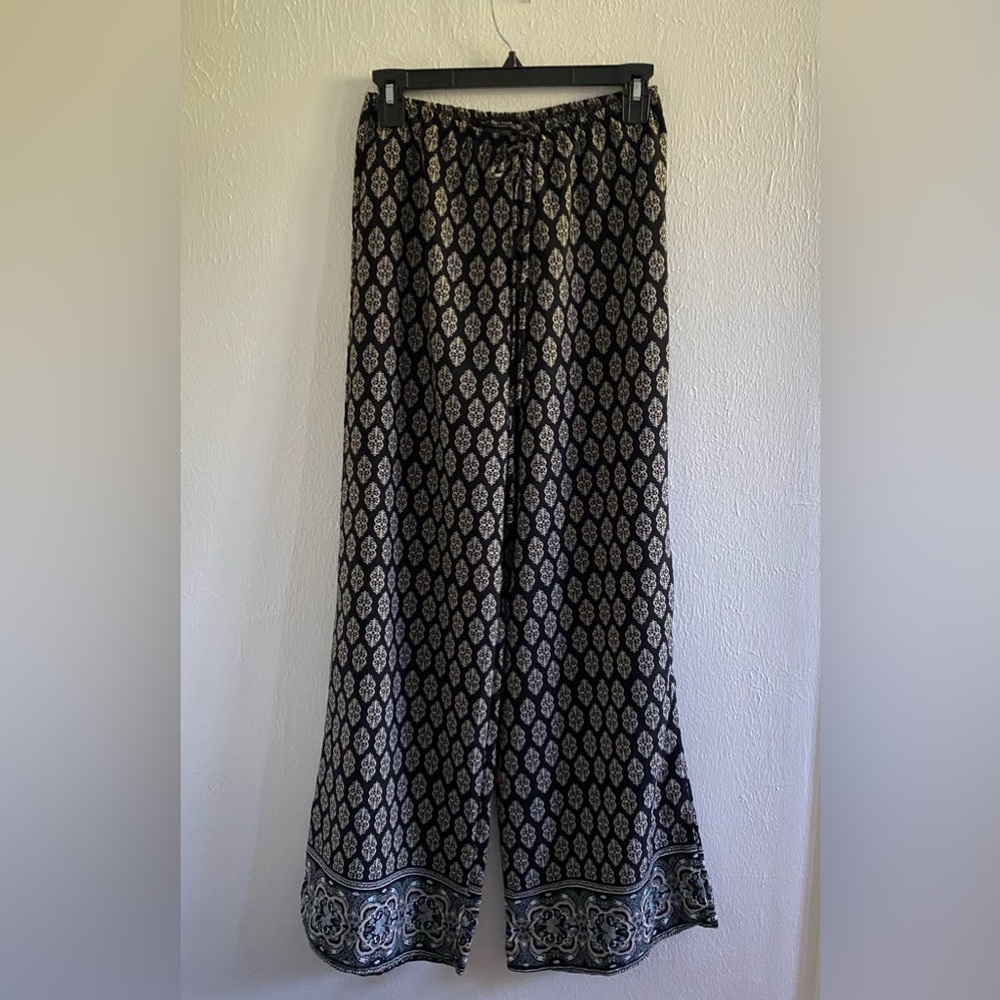 See You Monday Flowy Palazzo Pants